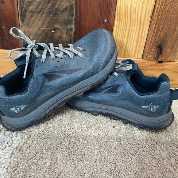 Altra Blue Lone Peak 6 Athletic Shoes - Picture 3 of 5